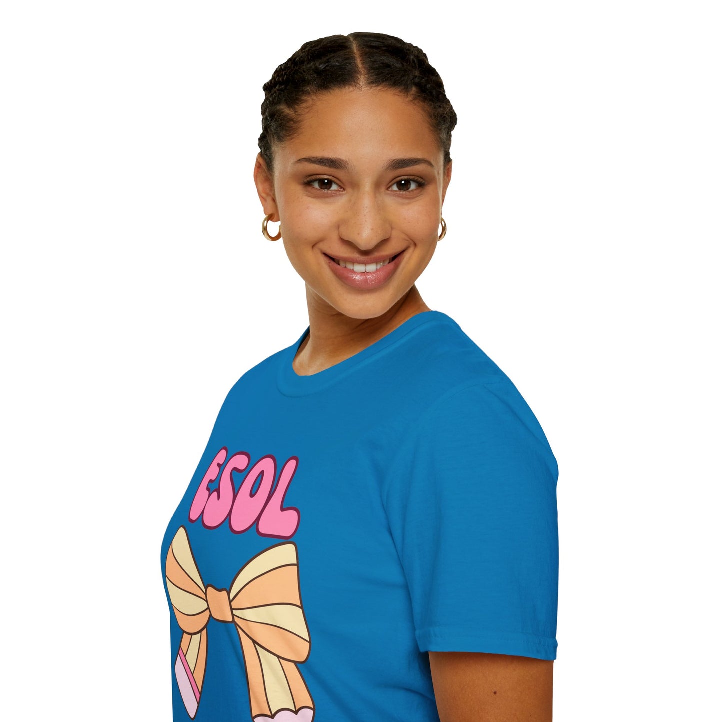 ESOL Teacher Unisex T-Shirt - Fun Friday and Jean Days Design