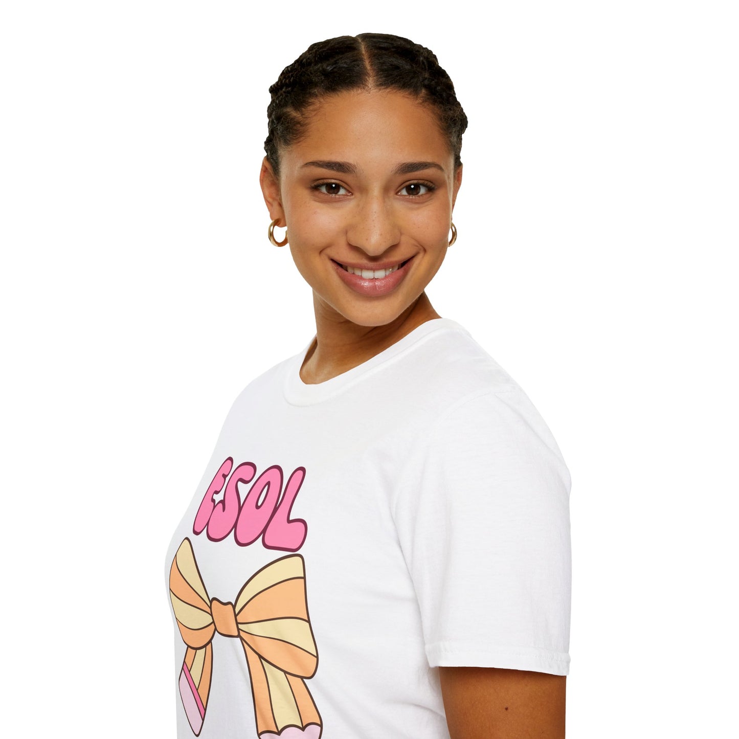 ESOL Teacher Unisex T-Shirt - Fun Friday and Jean Days Design