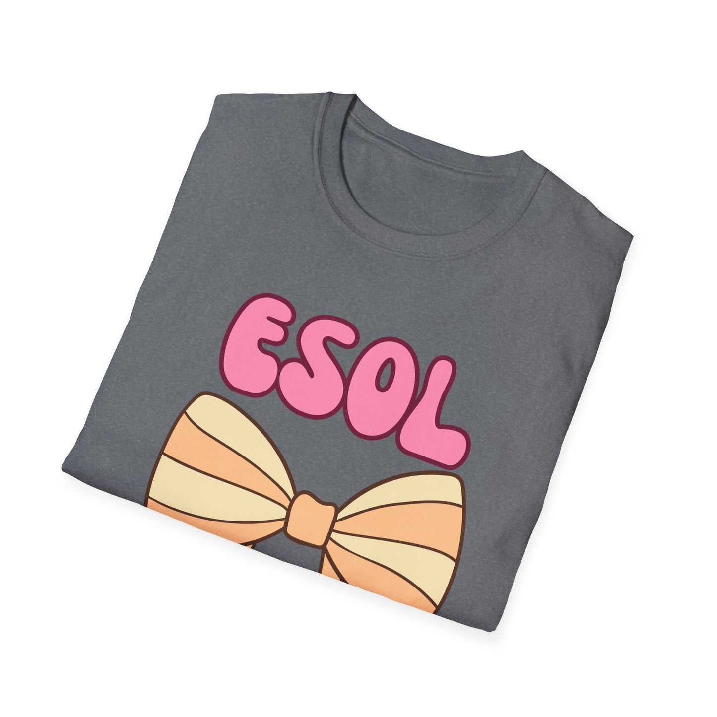 ESOL Teacher Unisex T-Shirt - Fun Friday and Jean Days Design