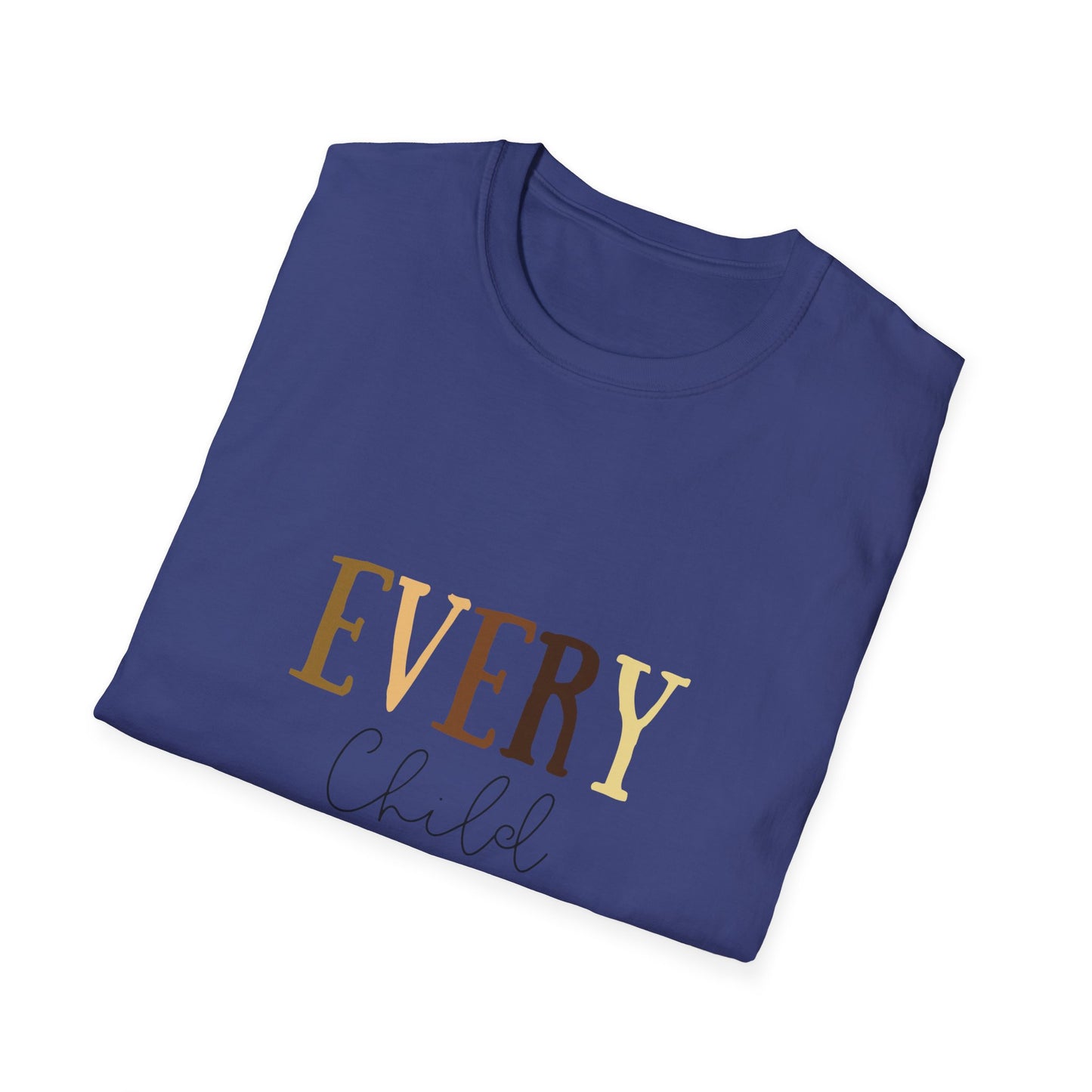 Education Diversity Multicultural Unisex Softstyle T-Shirt