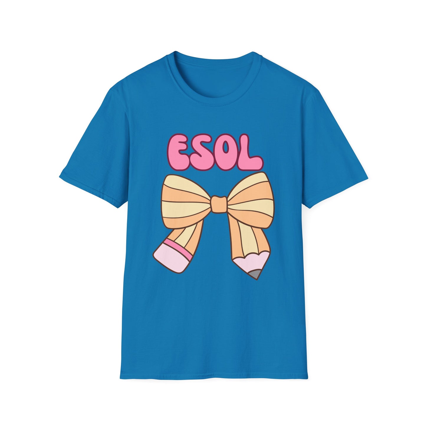 ESOL Teacher Unisex T-Shirt - Fun Friday and Jean Days Design