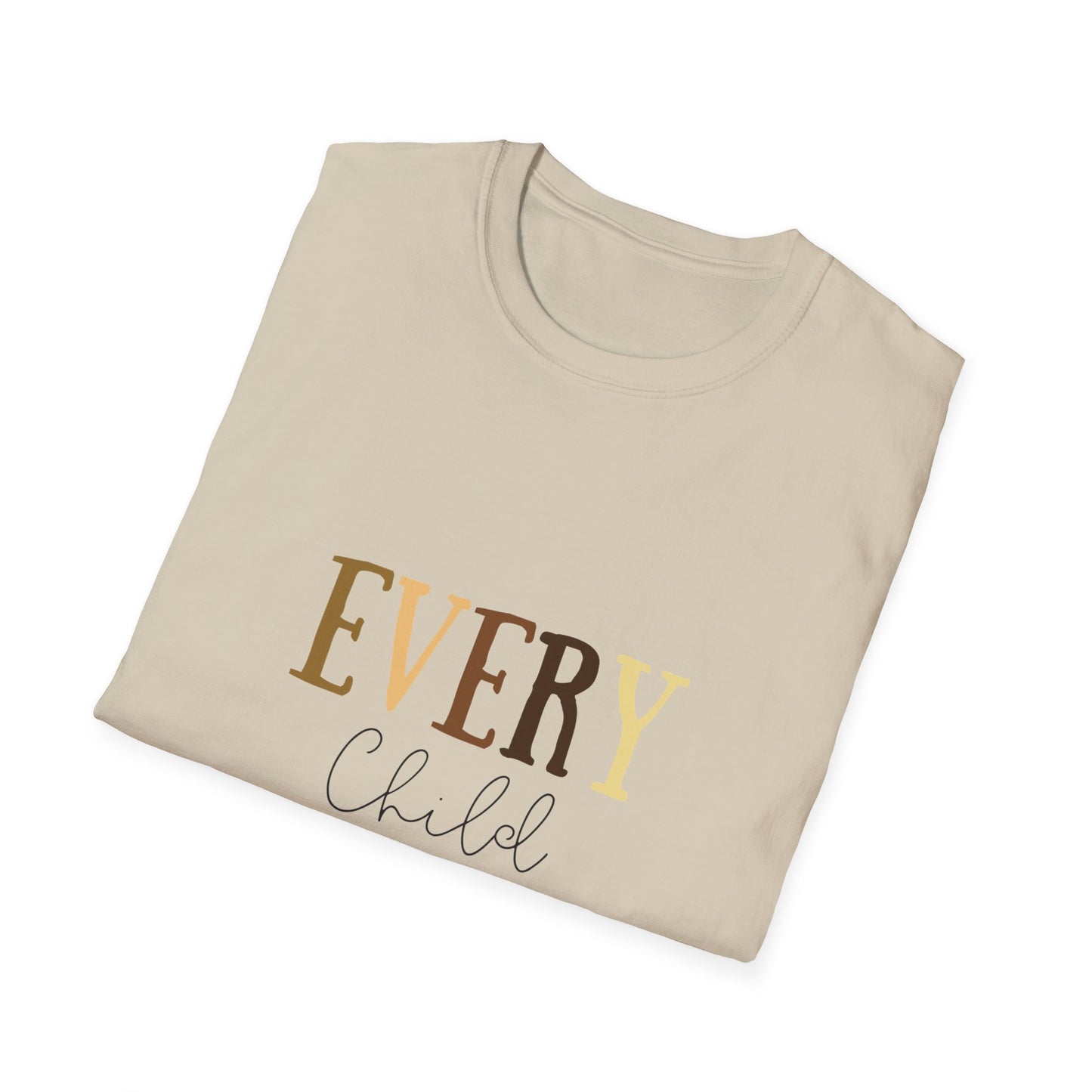 Education Diversity Multicultural Unisex Softstyle T-Shirt