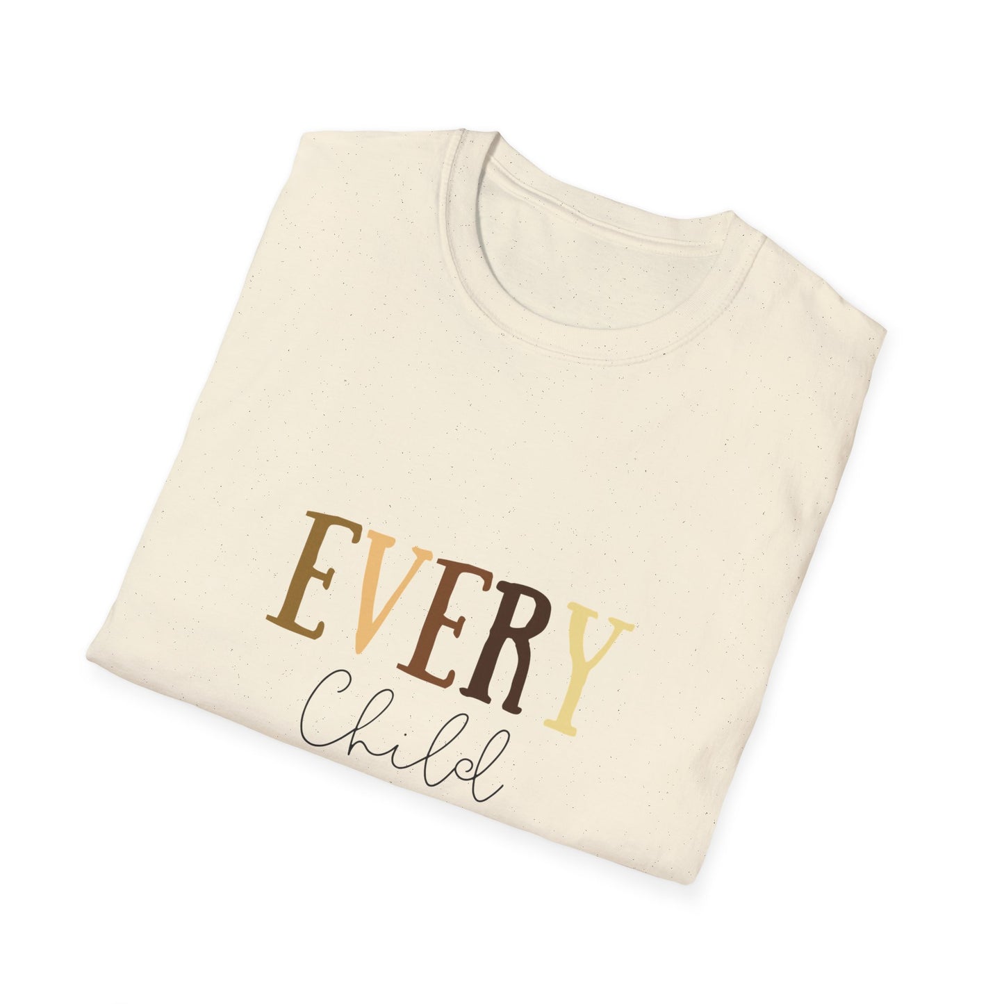 Education Diversity Multicultural Unisex Softstyle T-Shirt