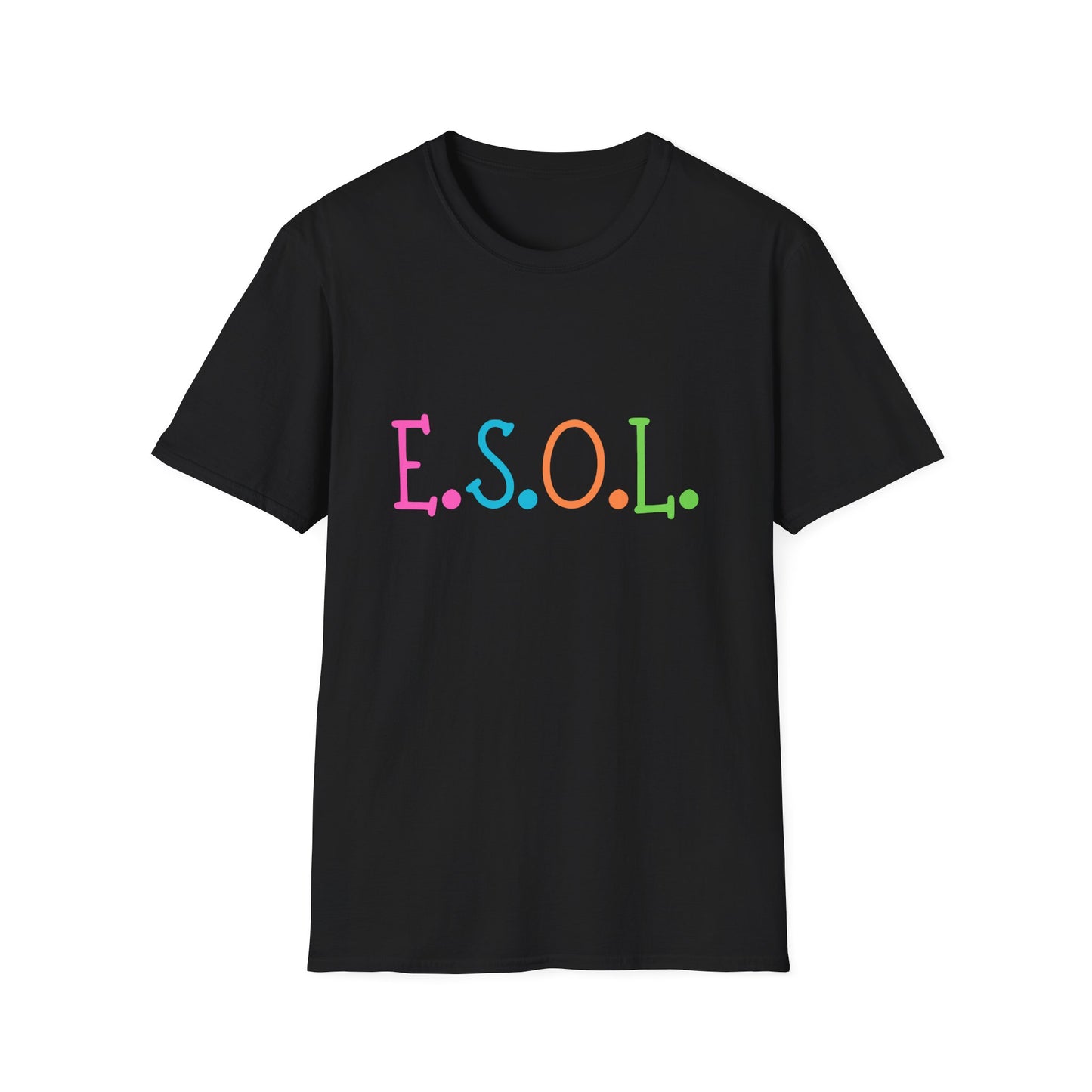 Unisex Softstyle T-Shirt for ESOL Teachers Back to School