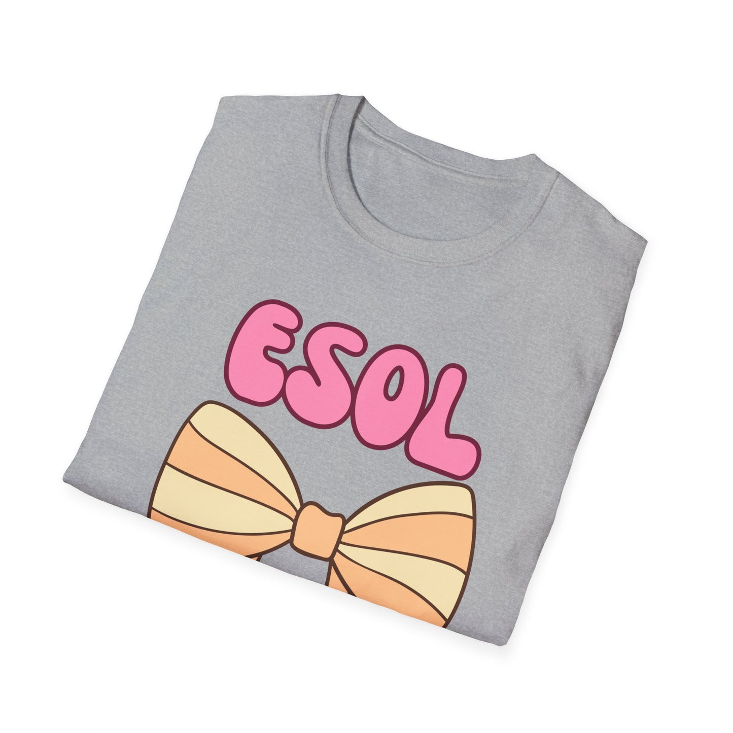 ESOL Teacher Unisex T-Shirt - Fun Friday and Jean Days Design