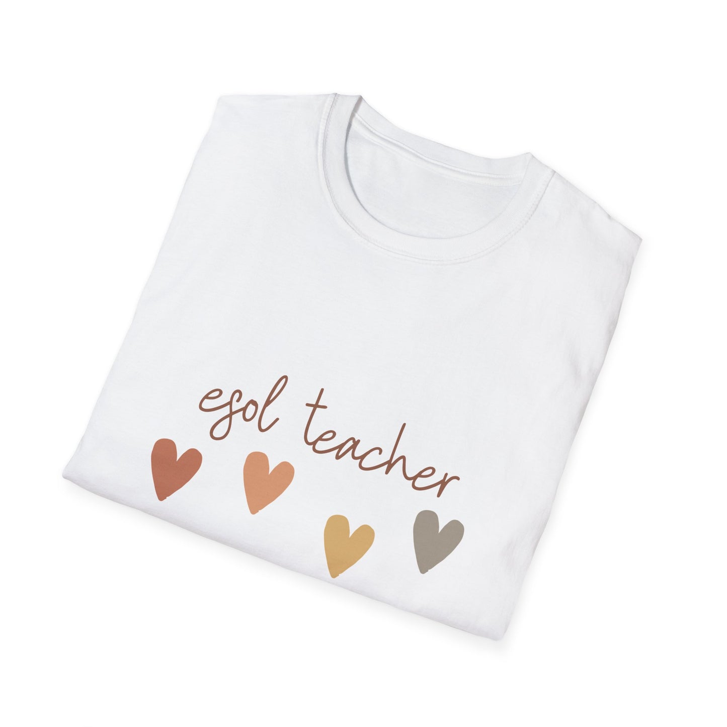 ESOL Teacher Diversity Unisex T-Shirt - Back to School Gift