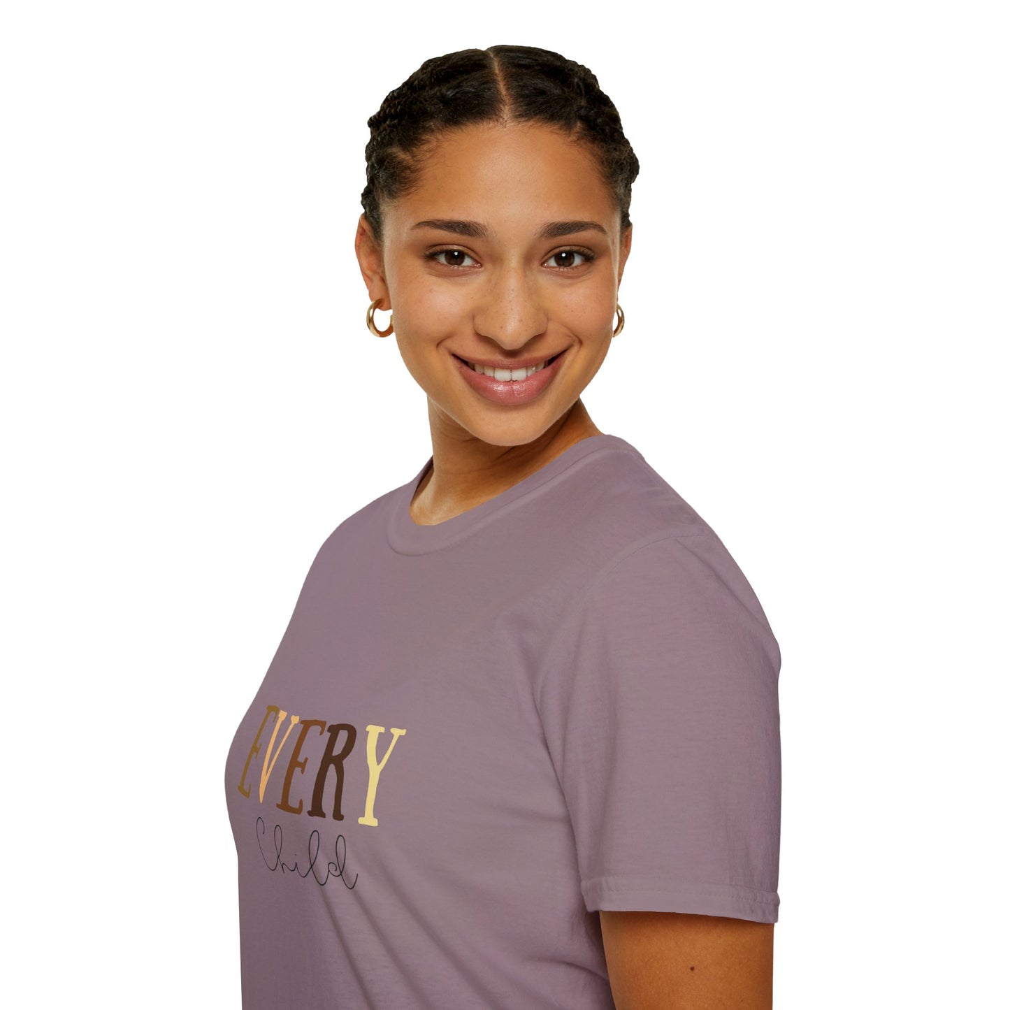 Education Diversity Multicultural Unisex Softstyle T-Shirt