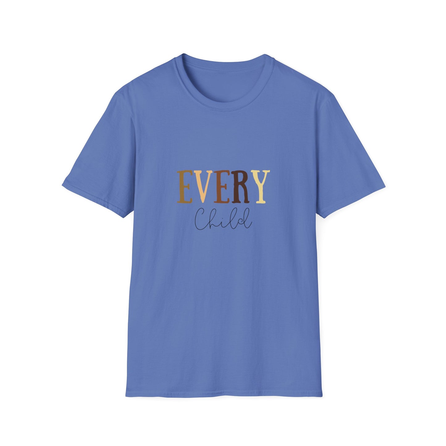 Education Diversity Multicultural Unisex Softstyle T-Shirt
