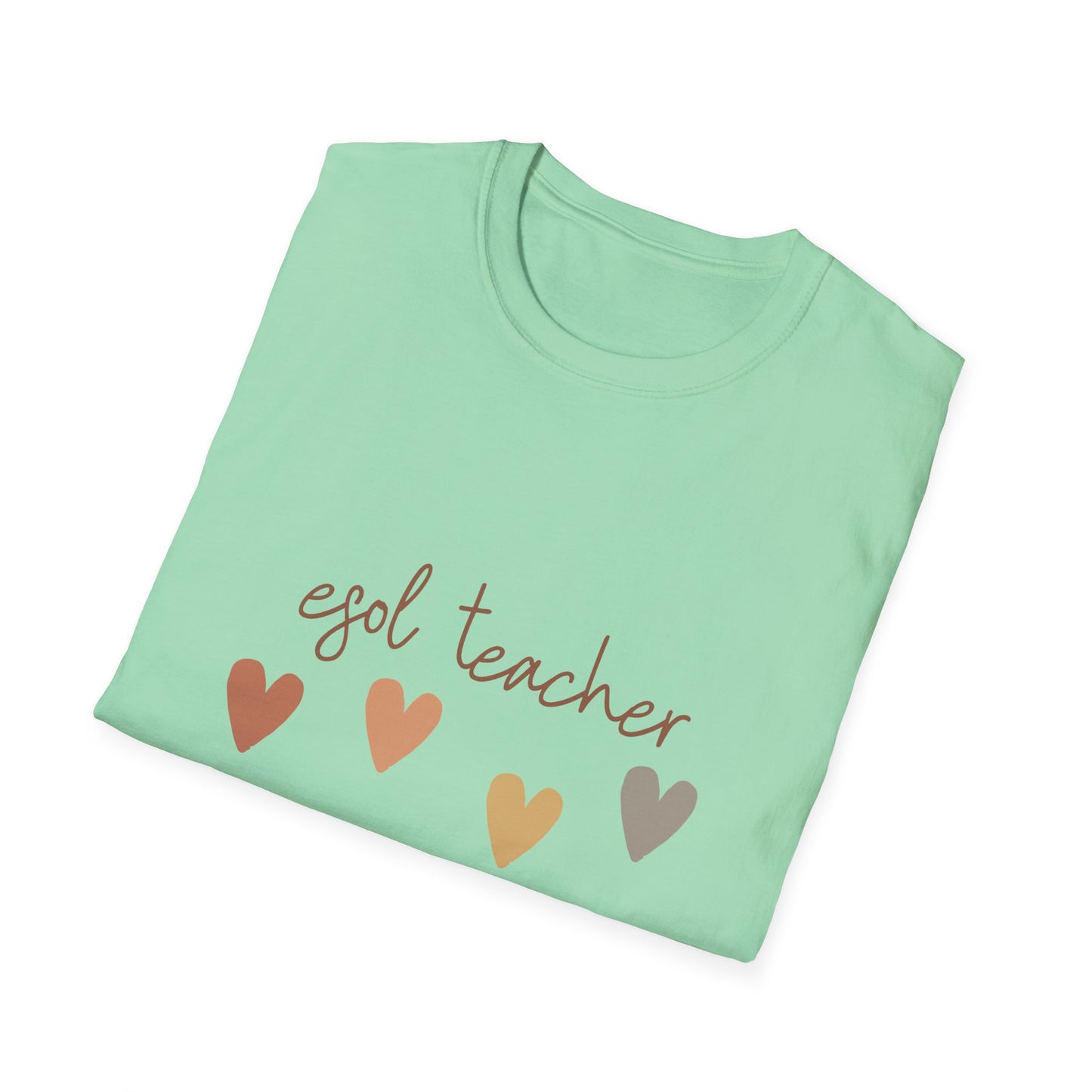 ESOL Teacher Diversity Unisex T-Shirt - Back to School Gift