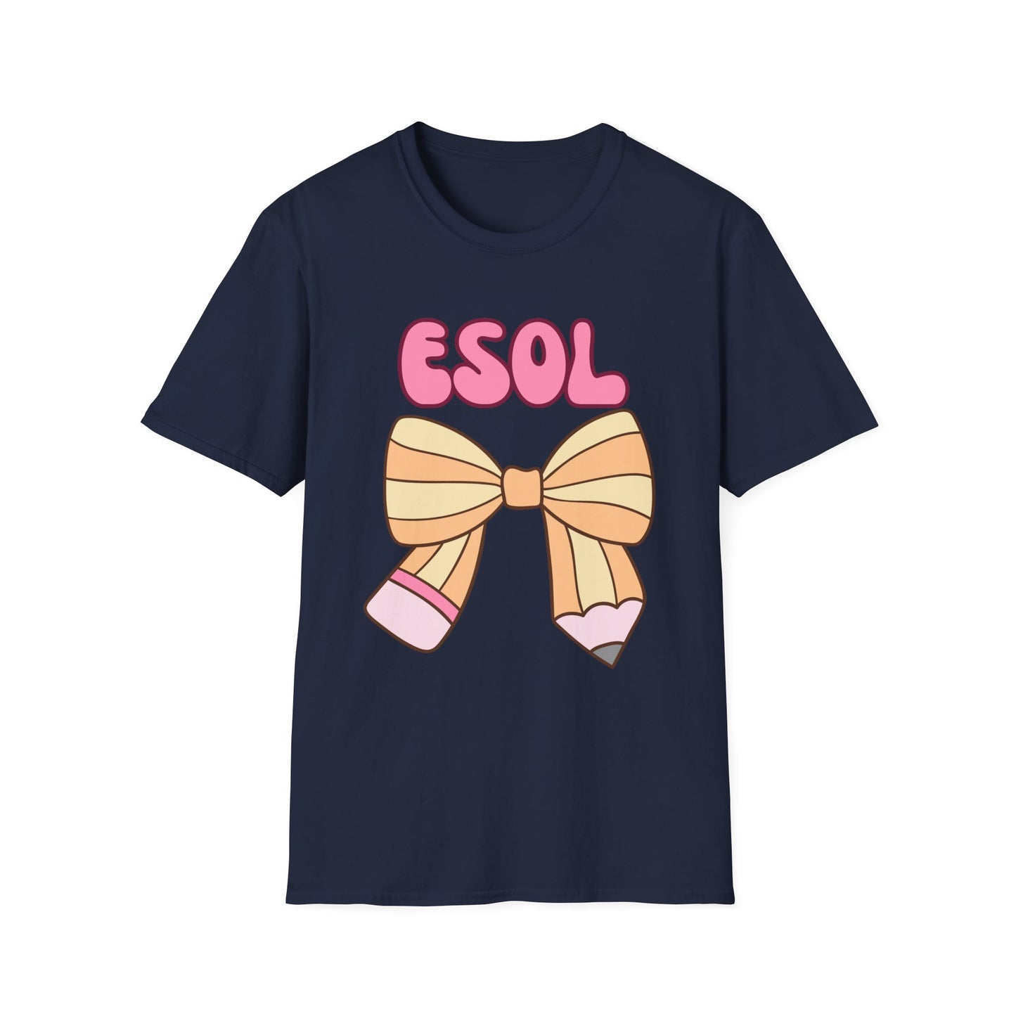 ESOL Teacher Unisex T-Shirt - Fun Friday and Jean Days Design