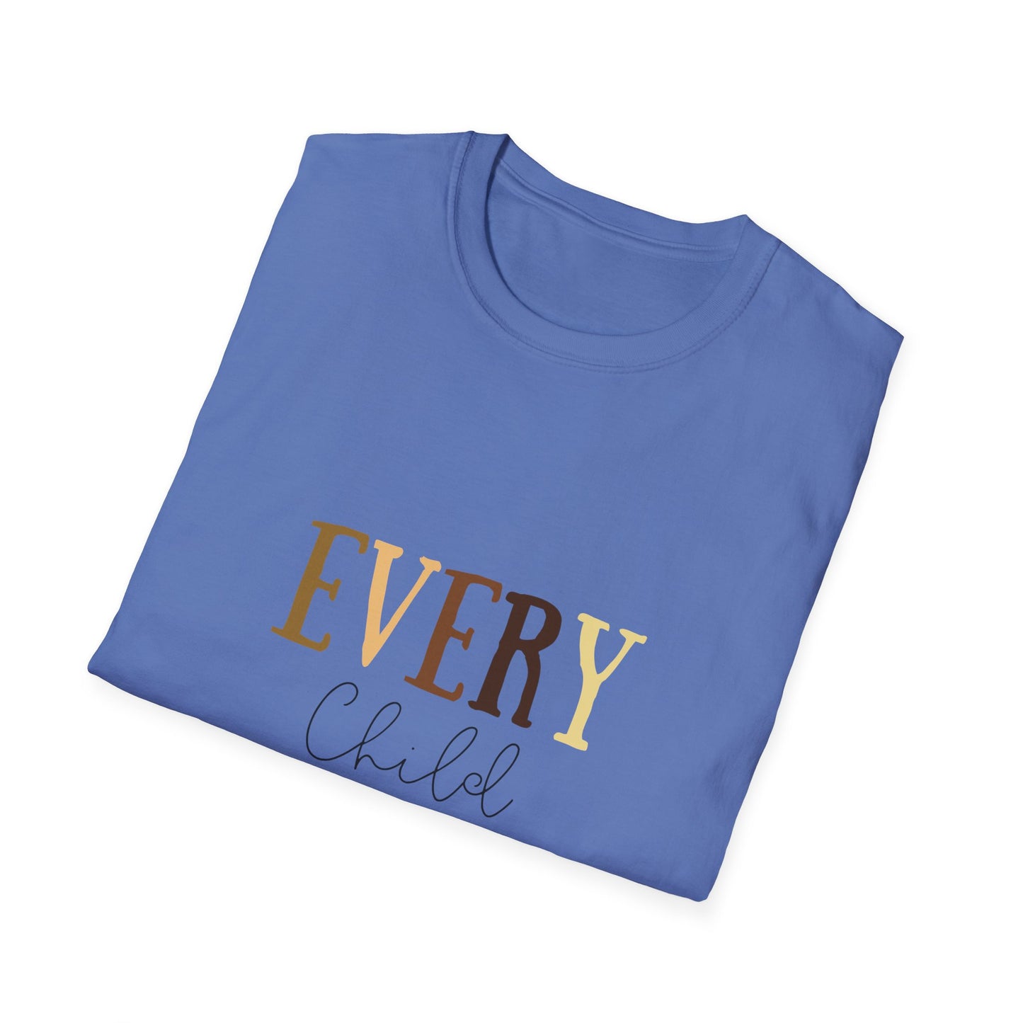 Education Diversity Multicultural Unisex Softstyle T-Shirt