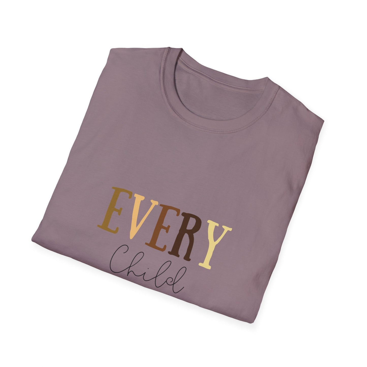 Education Diversity Multicultural Unisex Softstyle T-Shirt