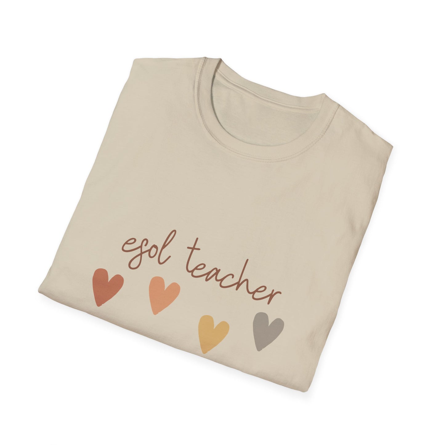 ESOL Teacher Diversity Unisex T-Shirt - Back to School Gift