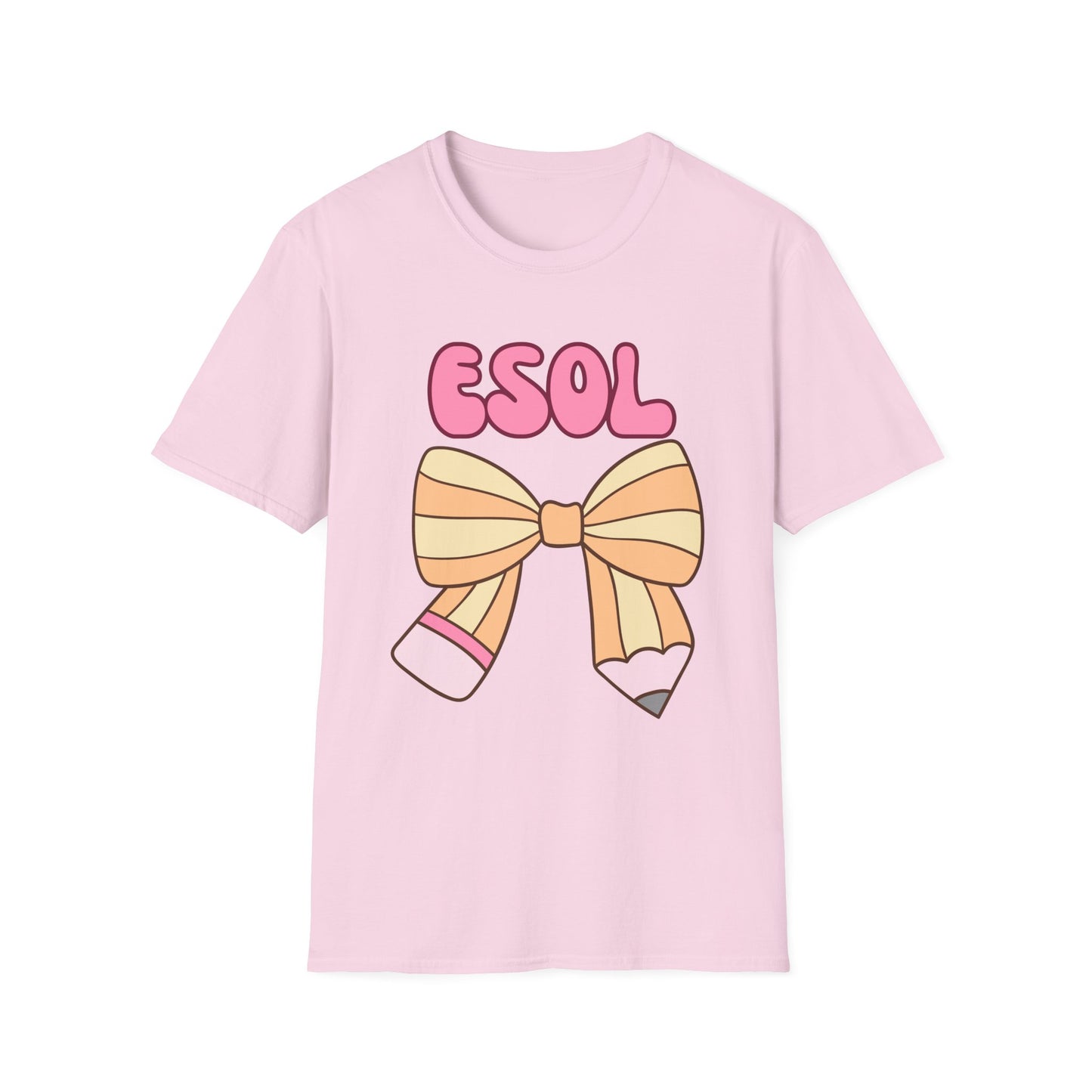 ESOL Teacher Unisex T-Shirt - Fun Friday and Jean Days Design