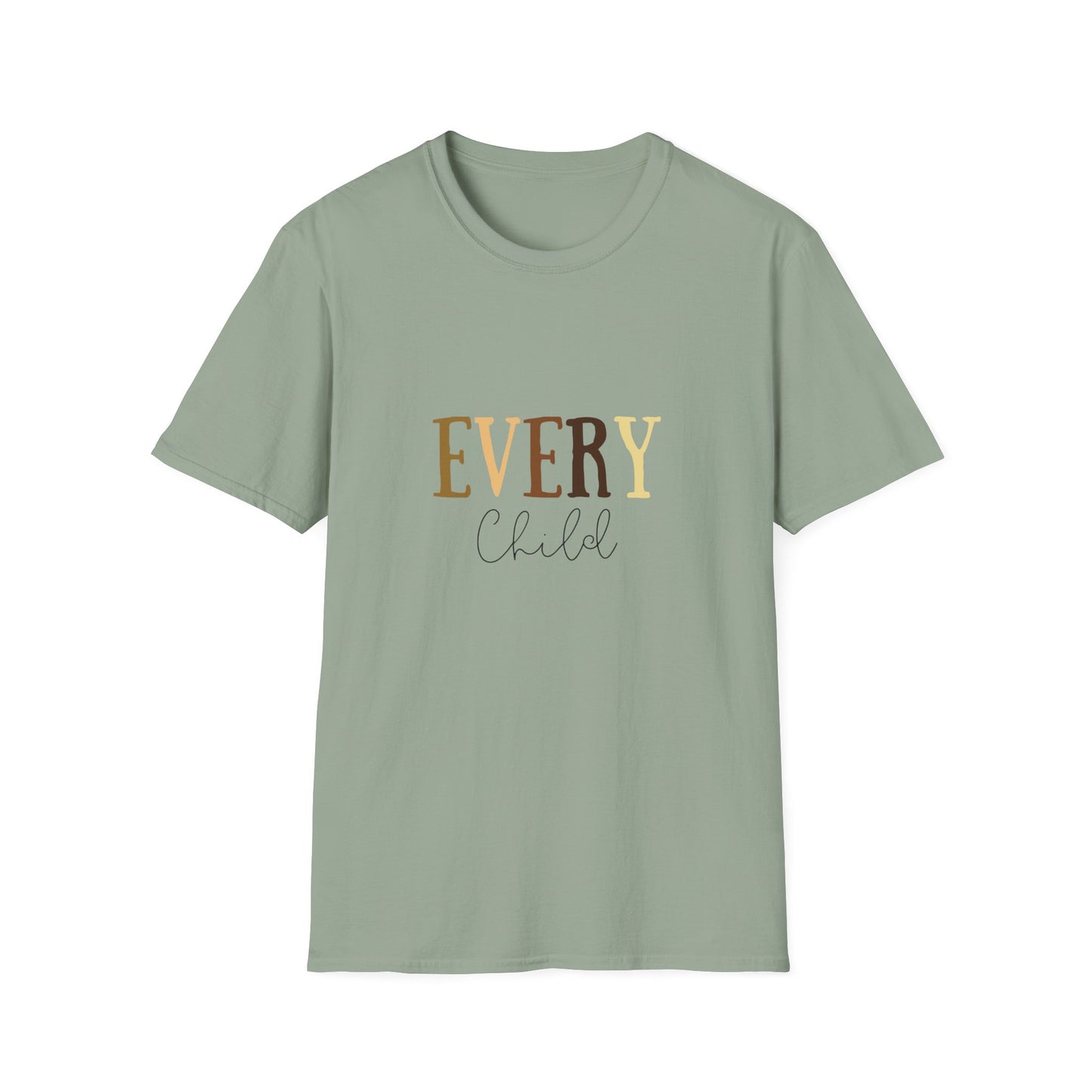 Education Diversity Multicultural Unisex Softstyle T-Shirt