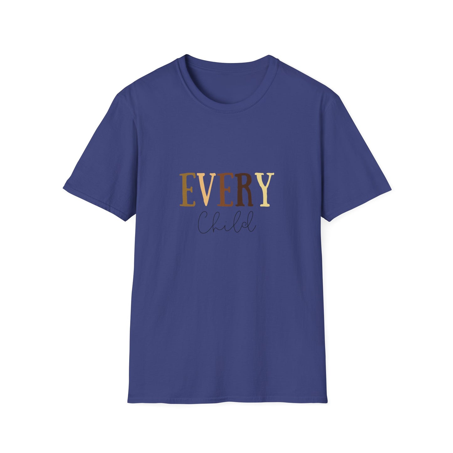 Education Diversity Multicultural Unisex Softstyle T-Shirt