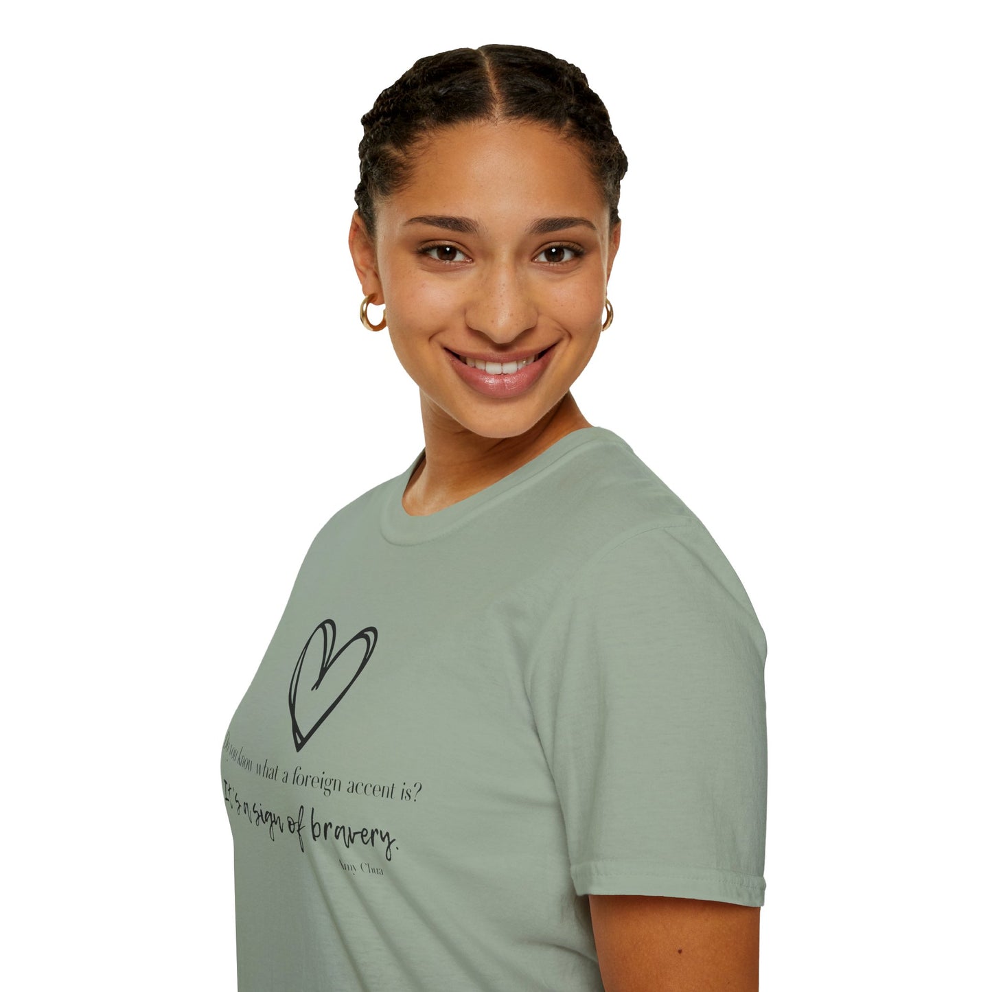 ESOL Bravery Unisex T-Shirt - Language Learning Diversity Teacher Gift