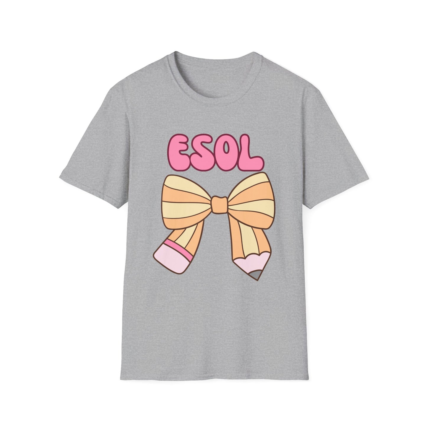 ESOL Teacher Unisex T-Shirt - Fun Friday and Jean Days Design