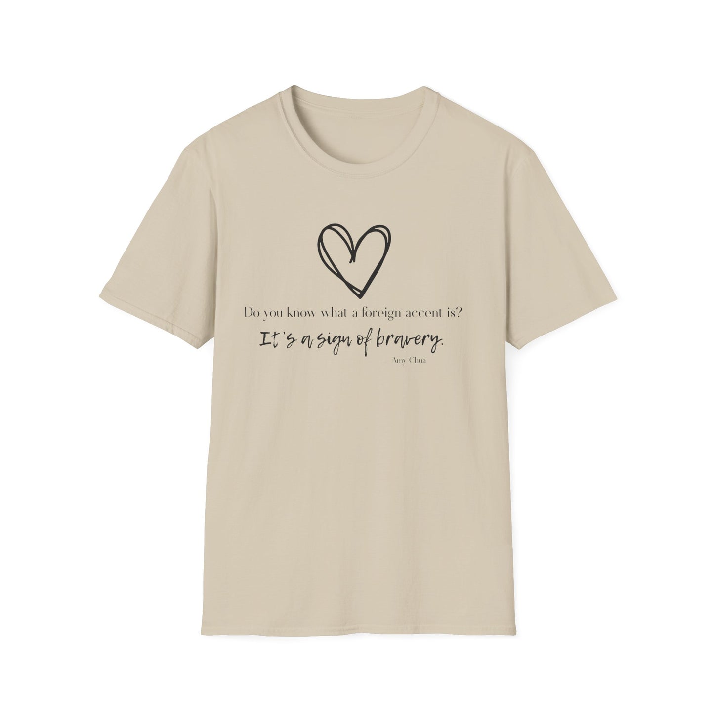 ESOL Bravery Unisex T-Shirt - Language Learning Diversity Teacher Gift
