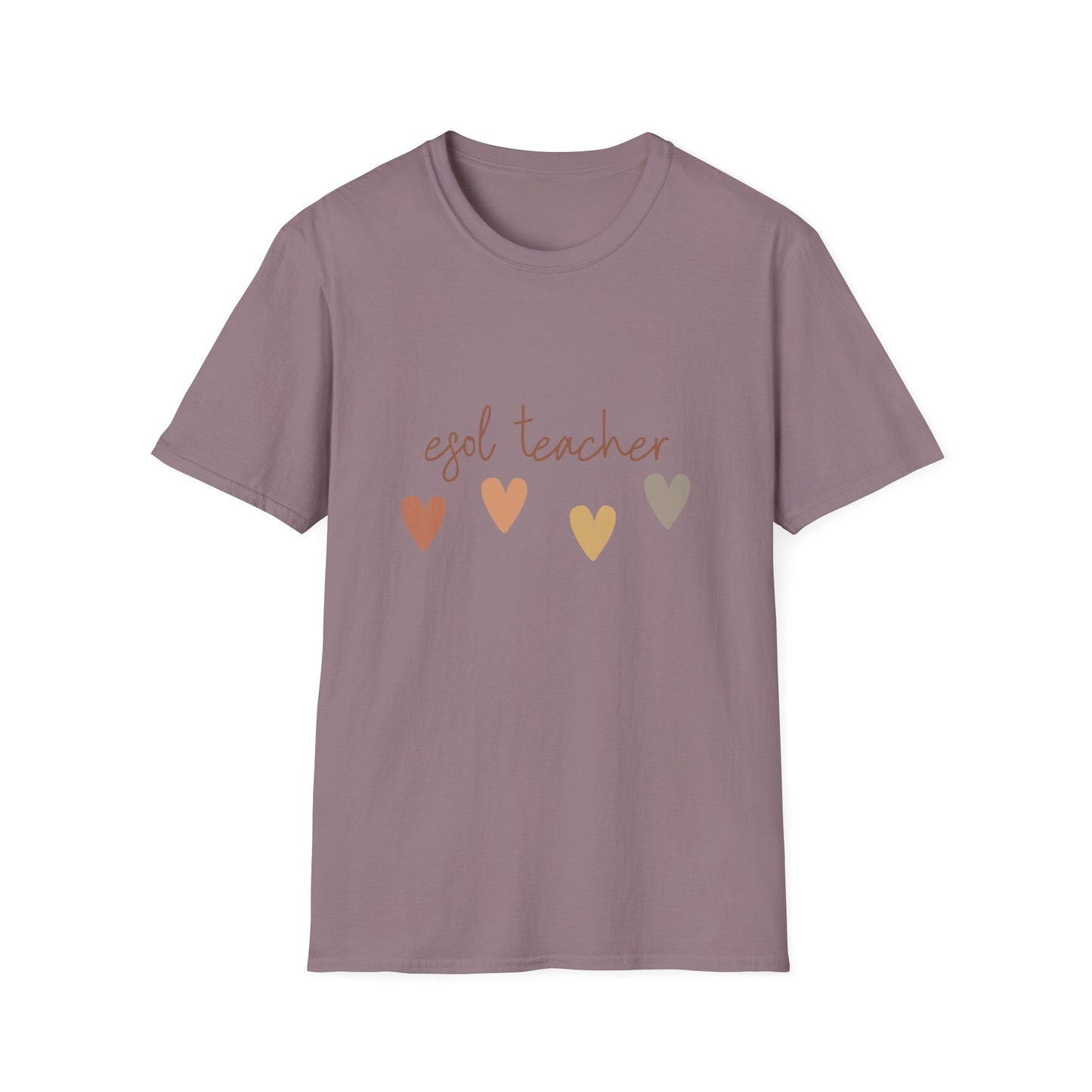 ESOL Teacher Diversity Unisex T-Shirt - Back to School Gift