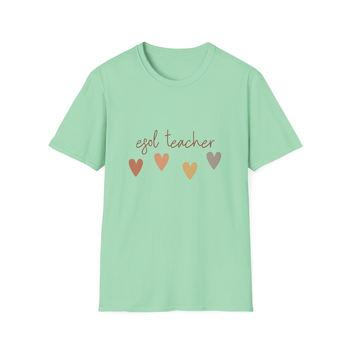 ESOL Teacher Diversity Unisex T-Shirt - Back to School Gift