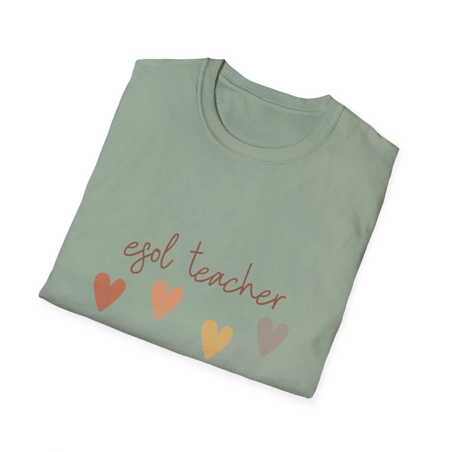 ESOL Teacher Diversity Unisex T-Shirt - Back to School Gift
