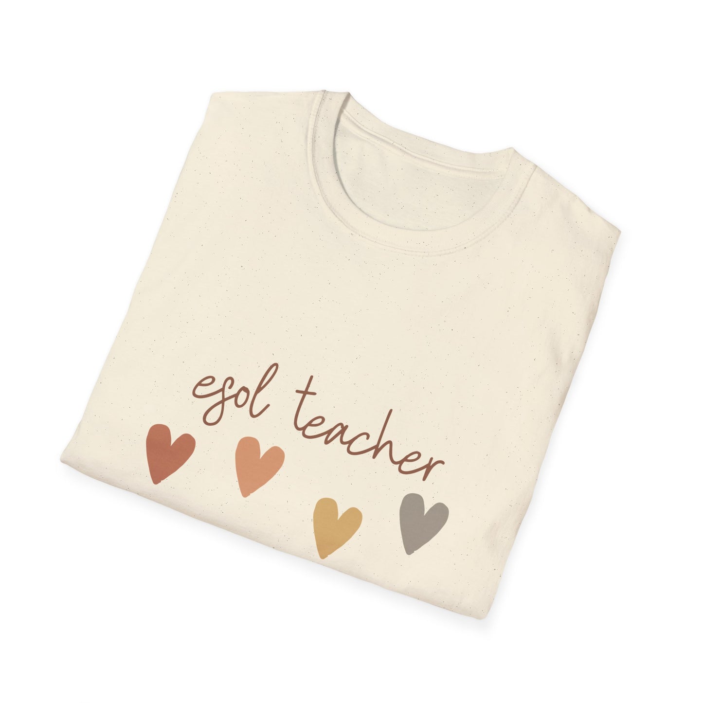 ESOL Teacher Diversity Unisex T-Shirt - Back to School Gift