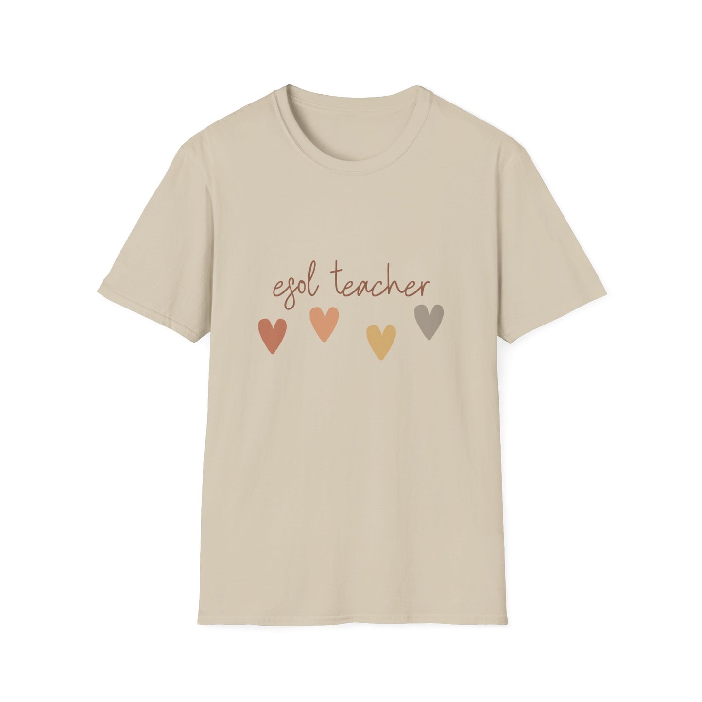 ESOL Teacher Diversity Unisex T-Shirt - Back to School Gift