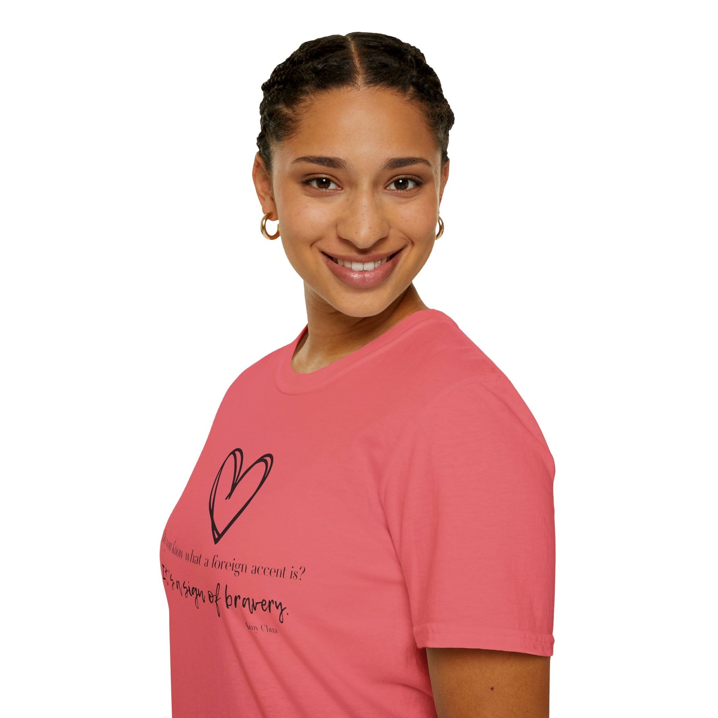 ESOL Bravery Unisex T-Shirt - Language Learning Diversity Teacher Gift