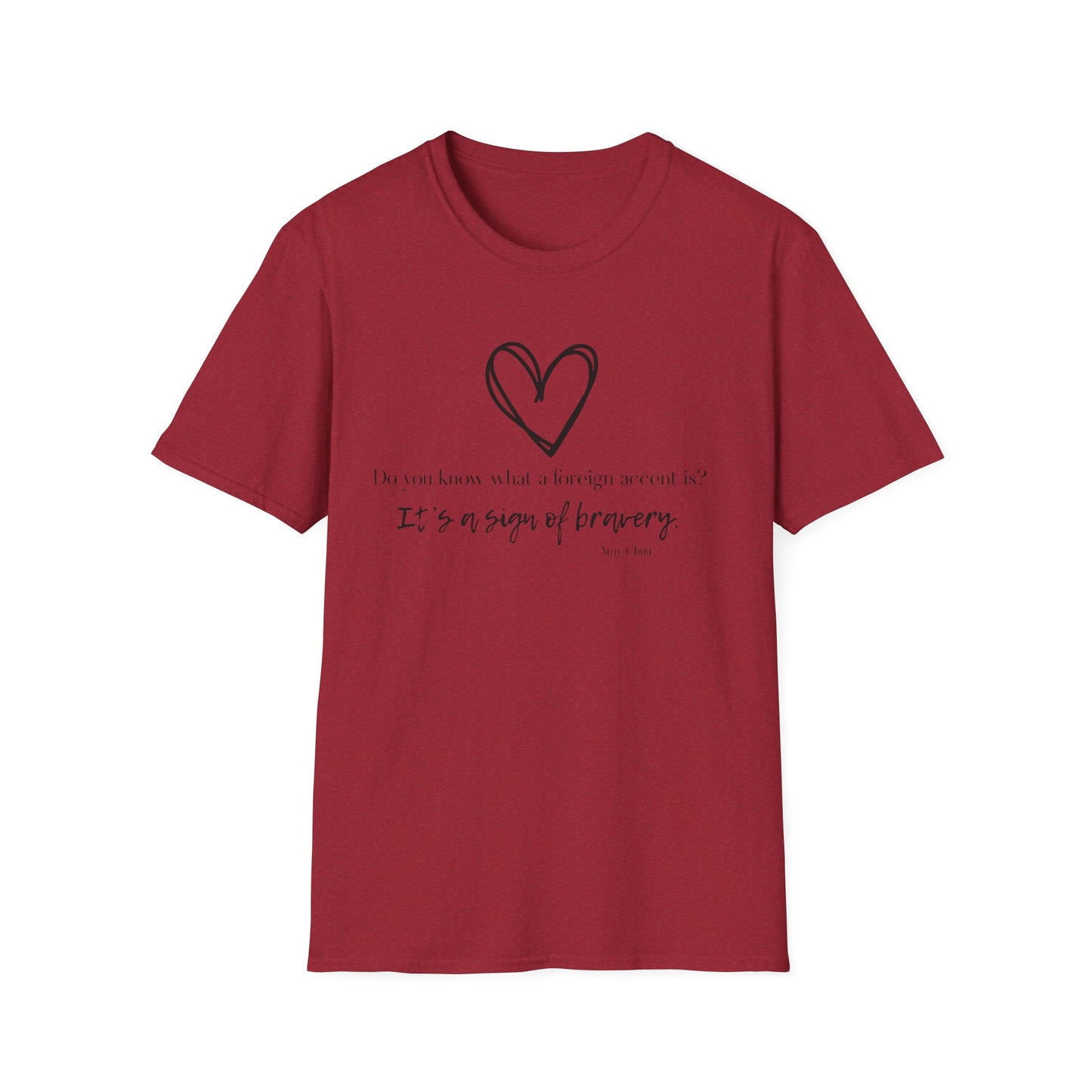 ESOL Bravery Unisex T-Shirt - Language Learning Diversity Teacher Gift