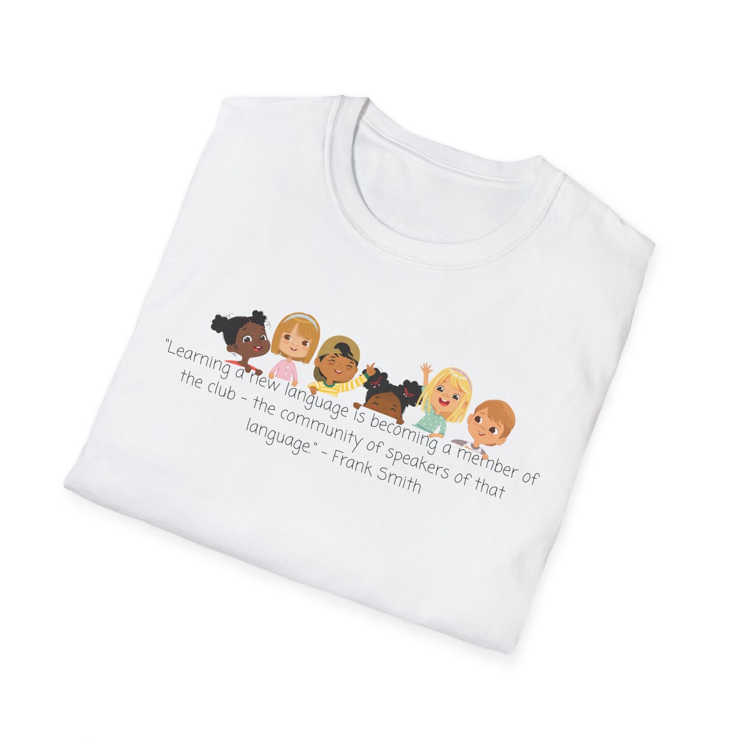 Learning Languages Unisex Softstyle T-Shirt