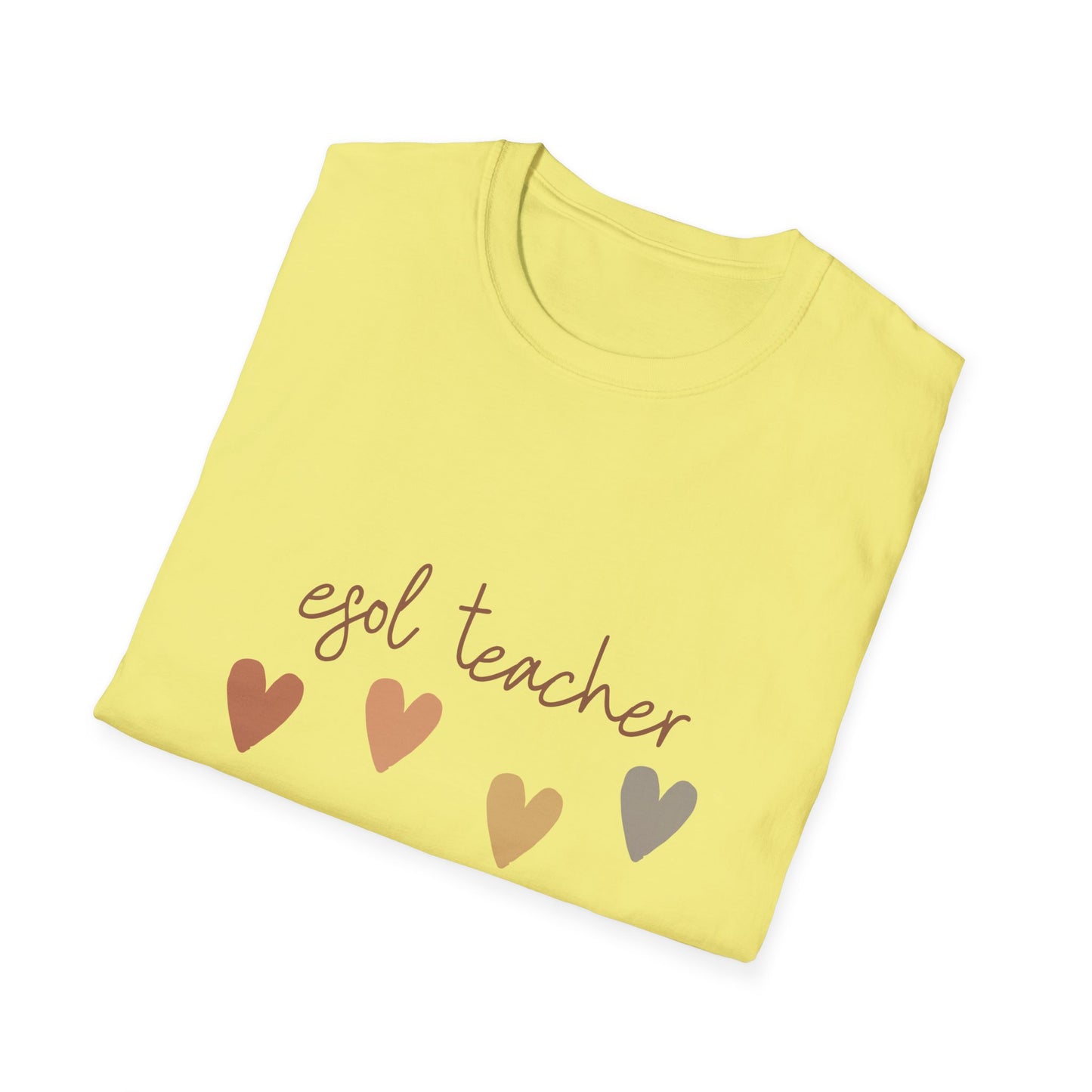 ESOL Teacher Diversity Unisex T-Shirt - Back to School Gift