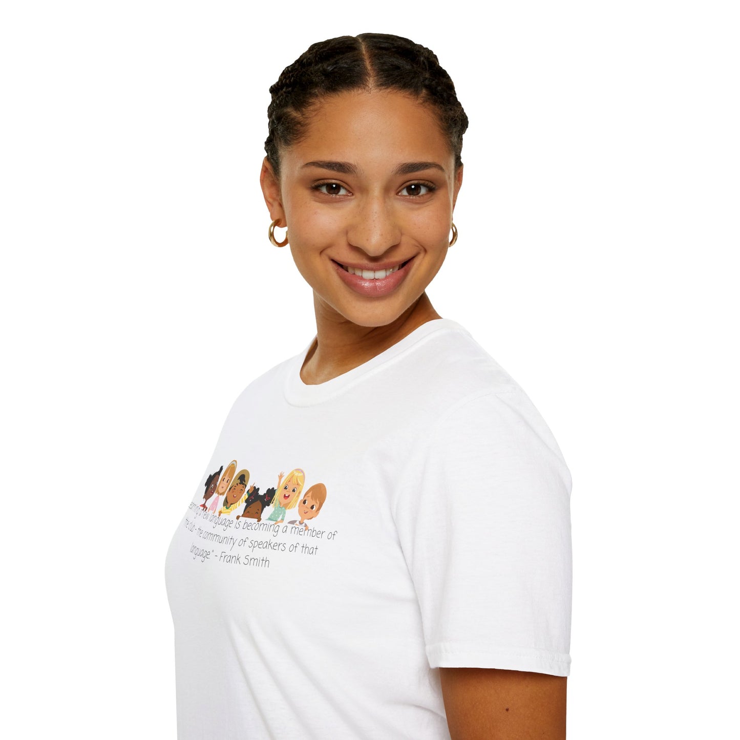 Learning Languages Unisex Softstyle T-Shirt