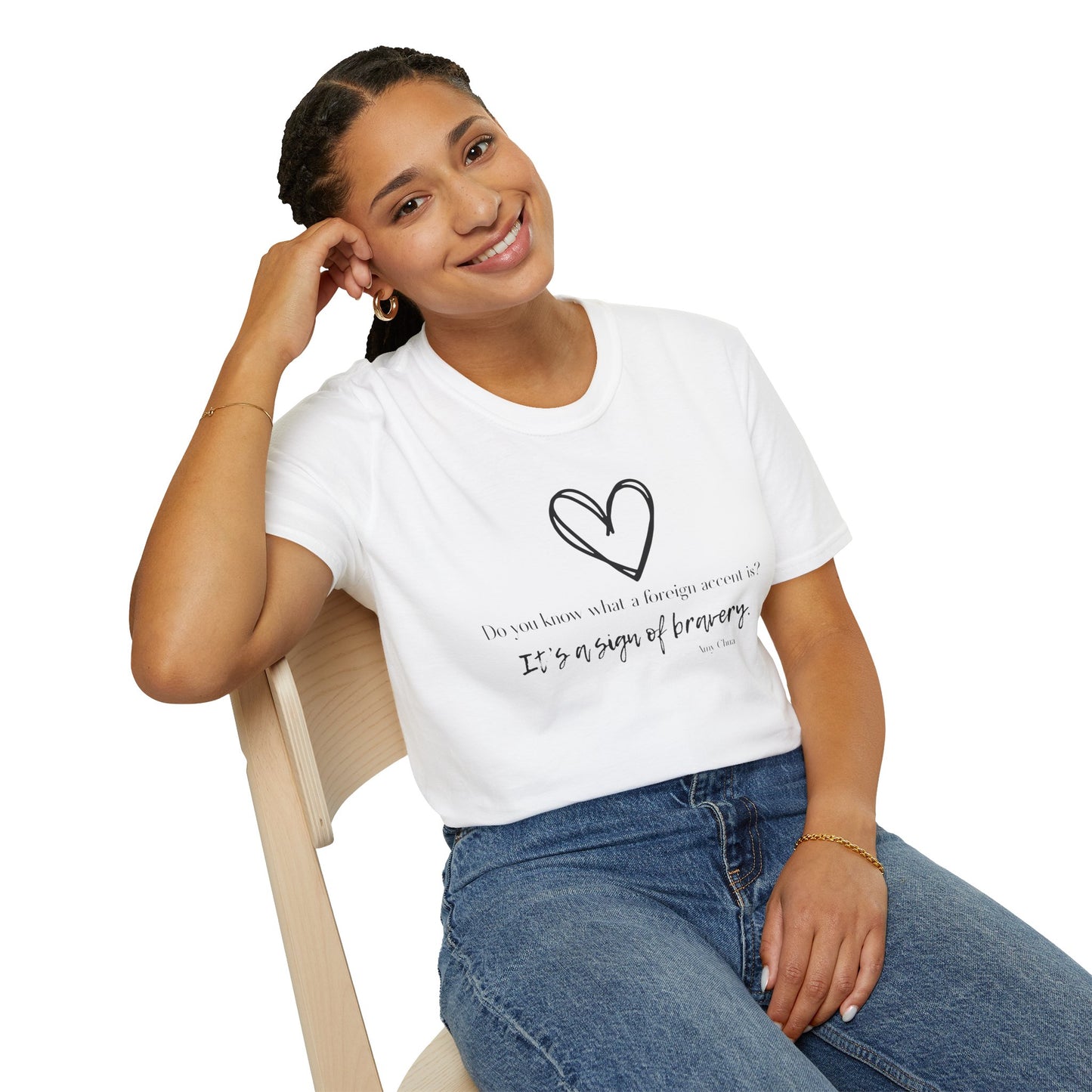 ESOL Bravery Unisex T-Shirt - Language Learning Diversity Teacher Gift