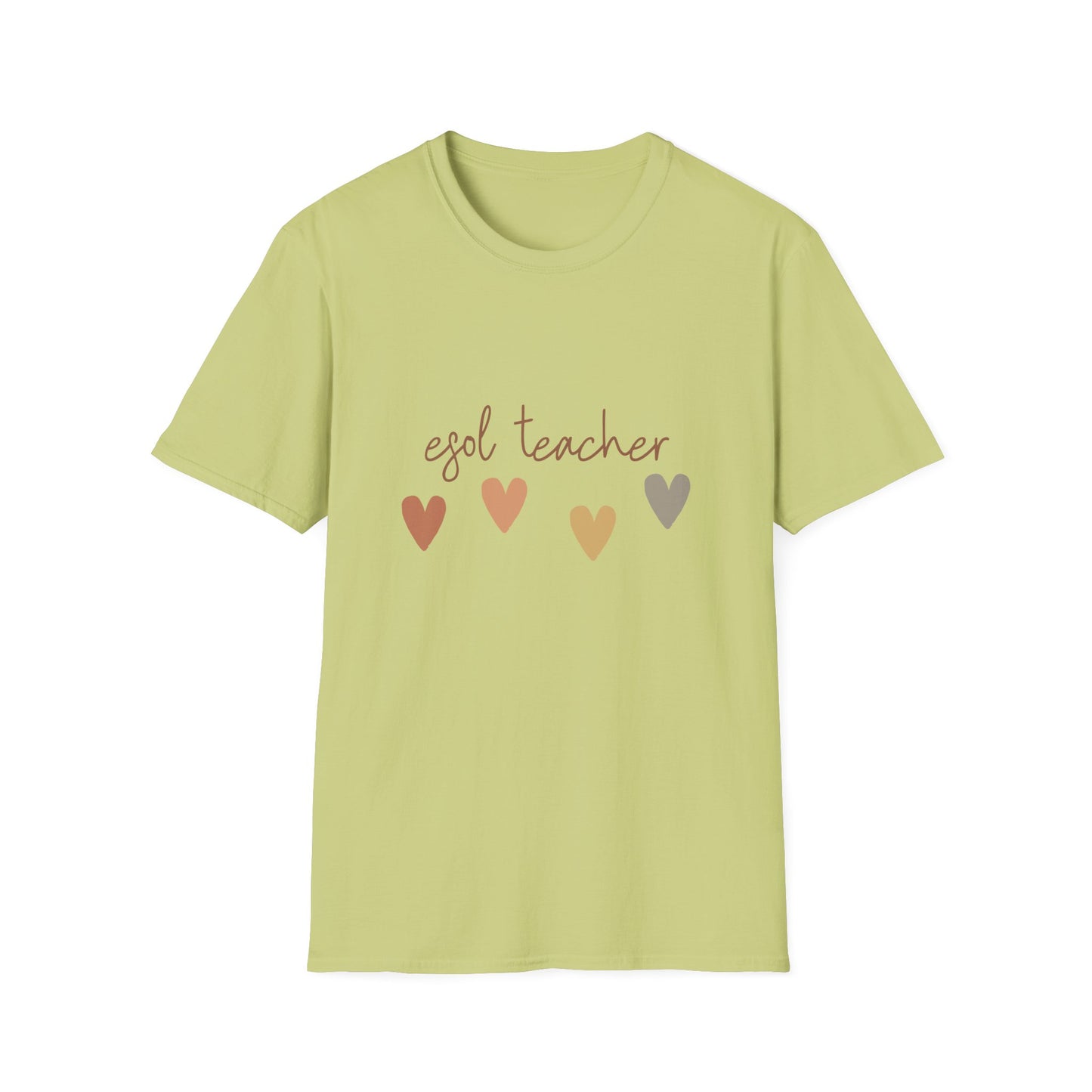 ESOL Teacher Diversity Unisex T-Shirt - Back to School Gift