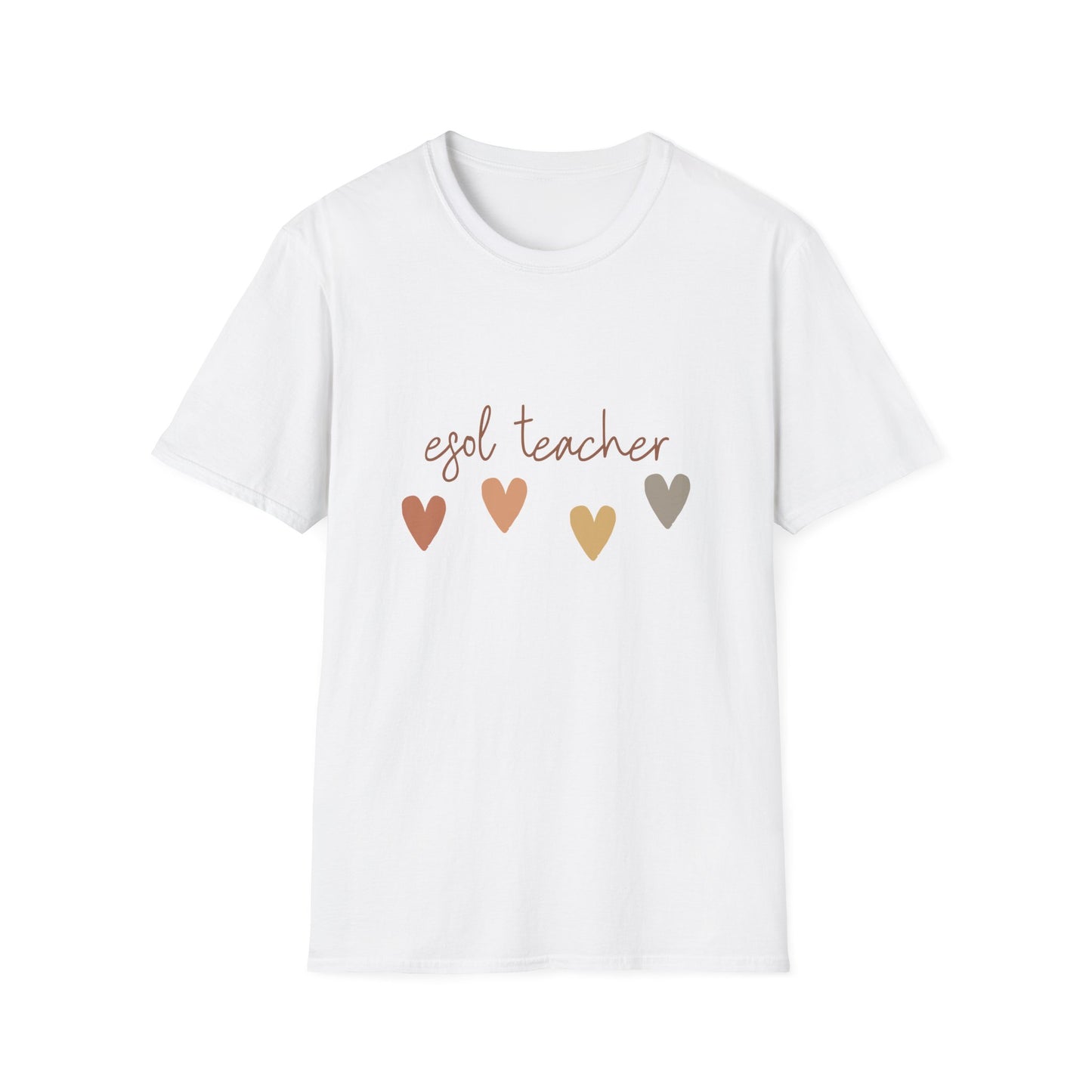 ESOL Teacher Diversity Unisex T-Shirt - Back to School Gift