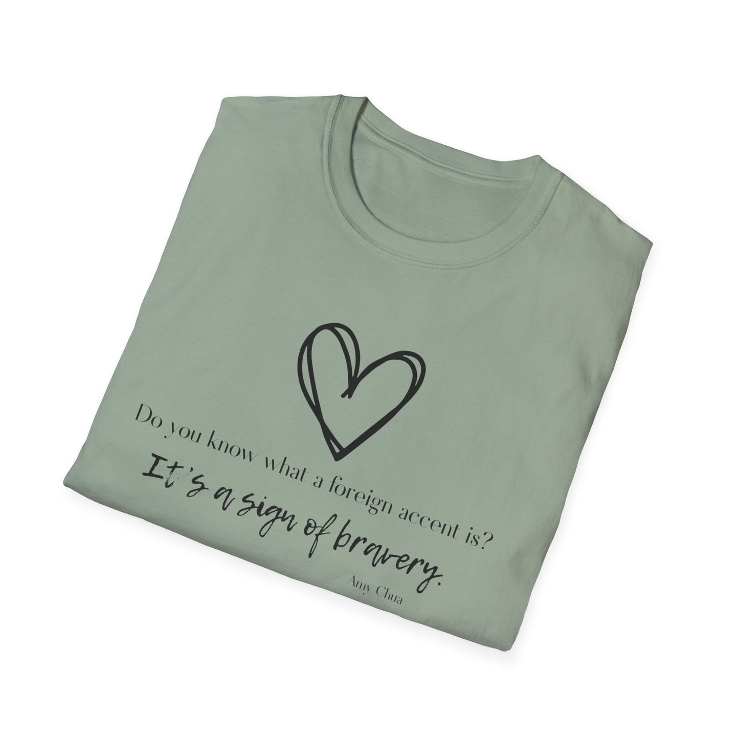 ESOL Bravery Unisex T-Shirt - Language Learning Diversity Teacher Gift