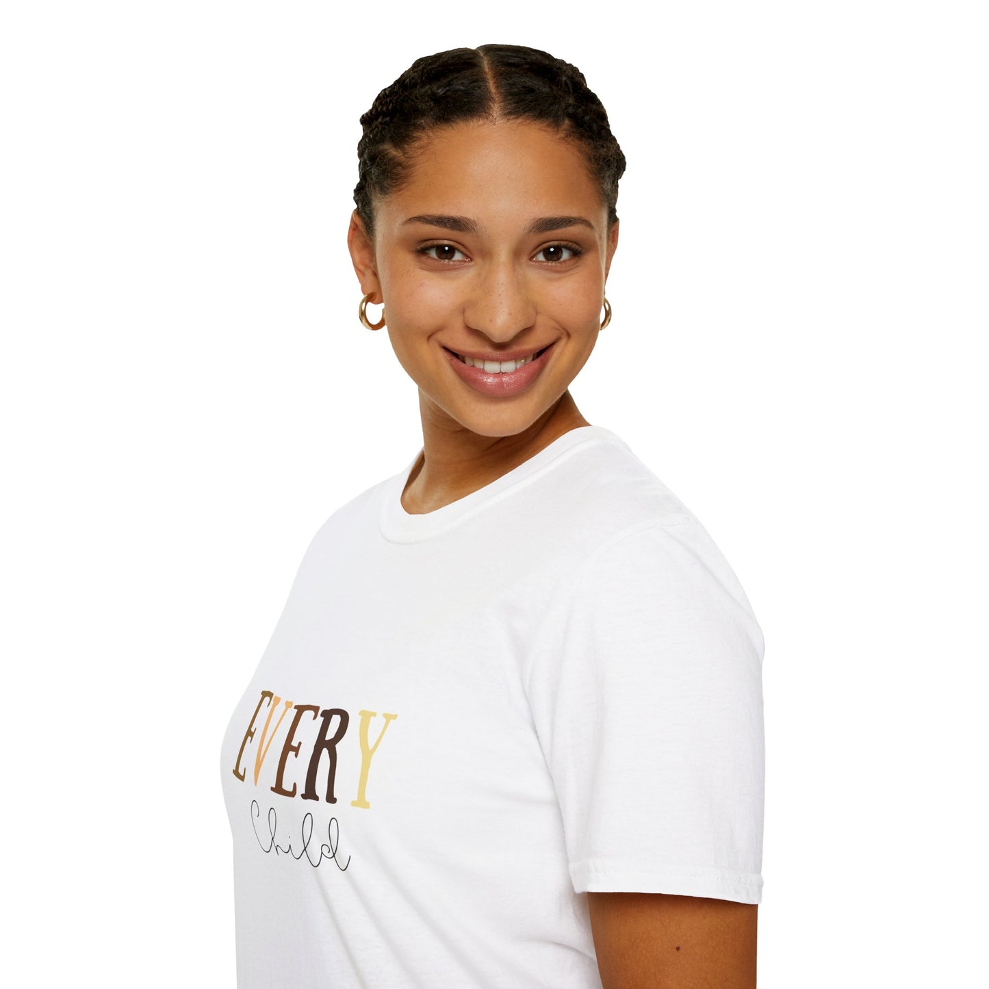 Education Diversity Multicultural Unisex Softstyle T-Shirt