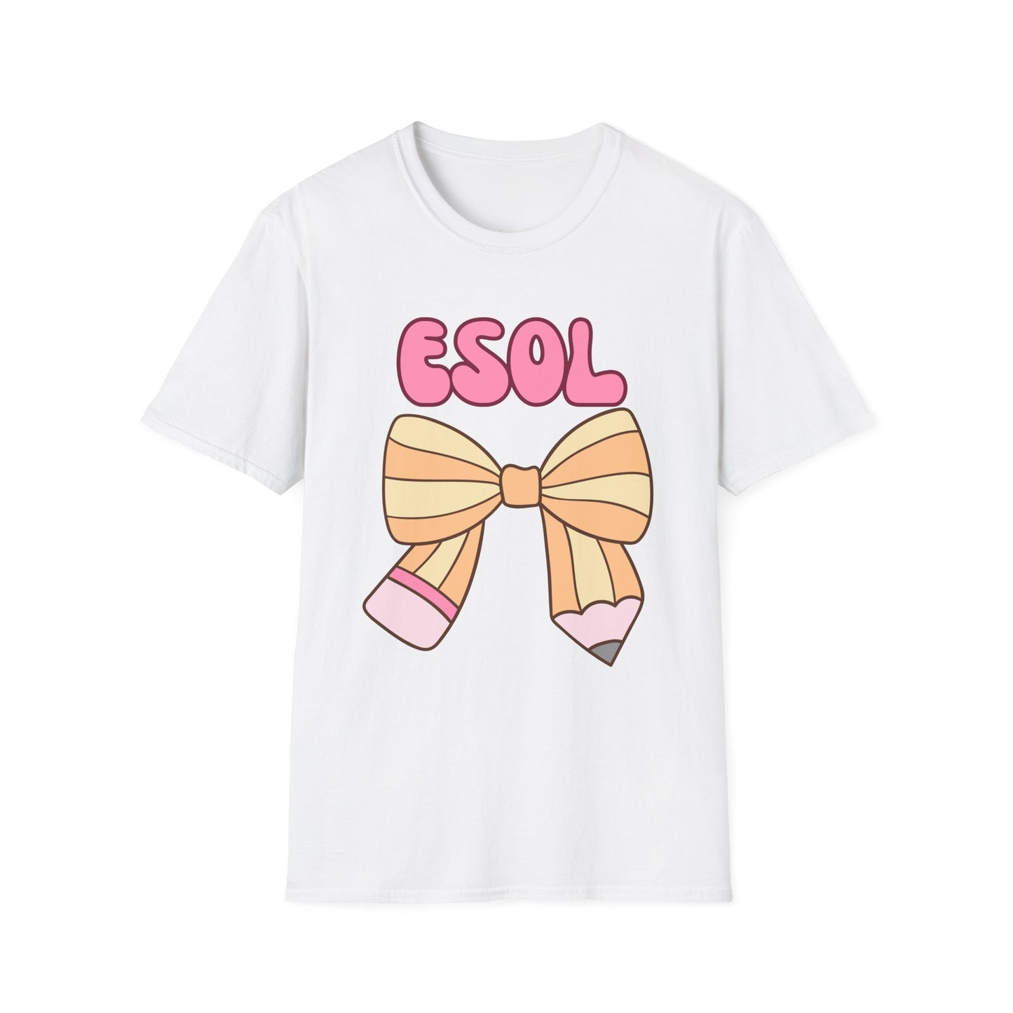 ESOL Teacher Unisex T-Shirt - Fun Friday and Jean Days Design