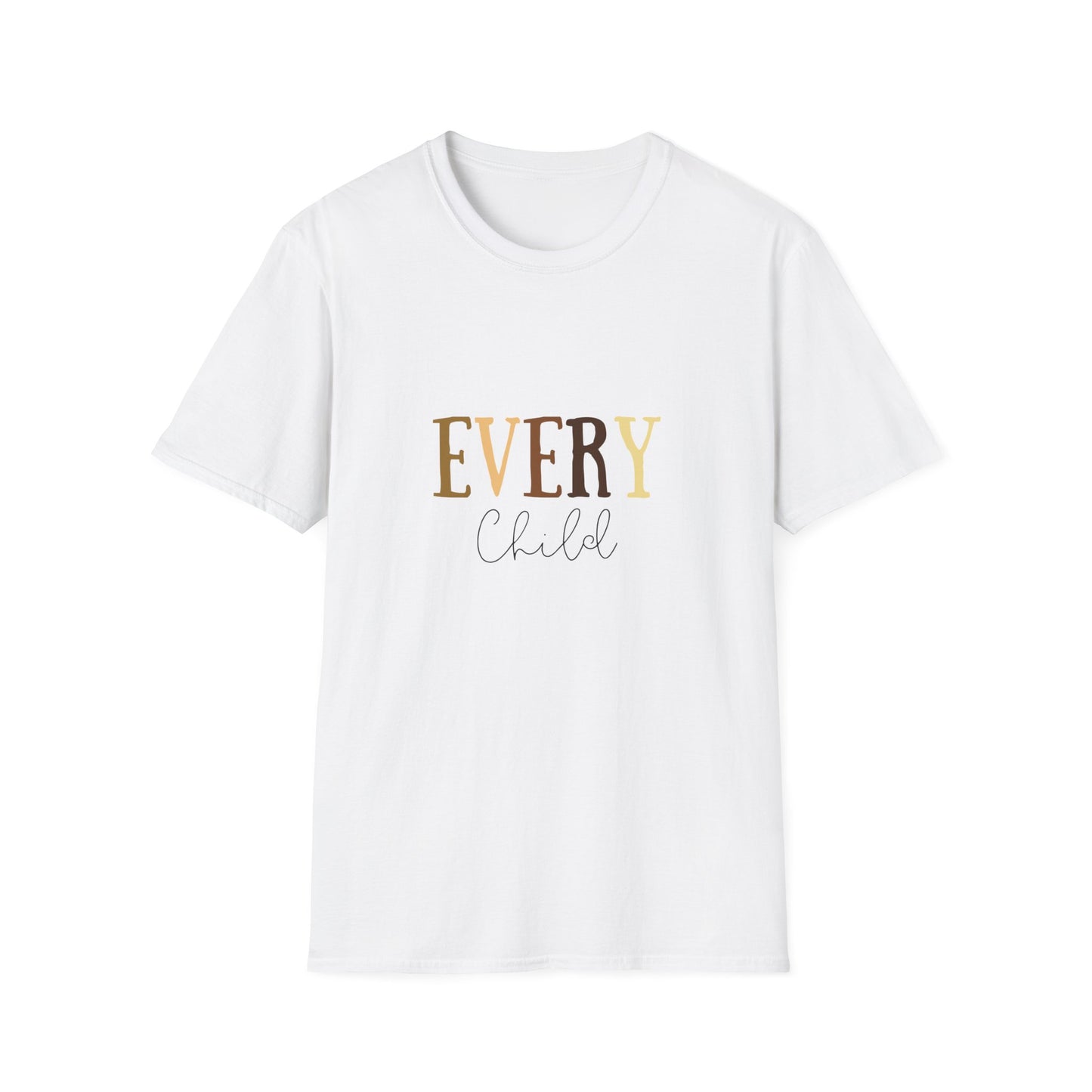 Education Diversity Multicultural Unisex Softstyle T-Shirt