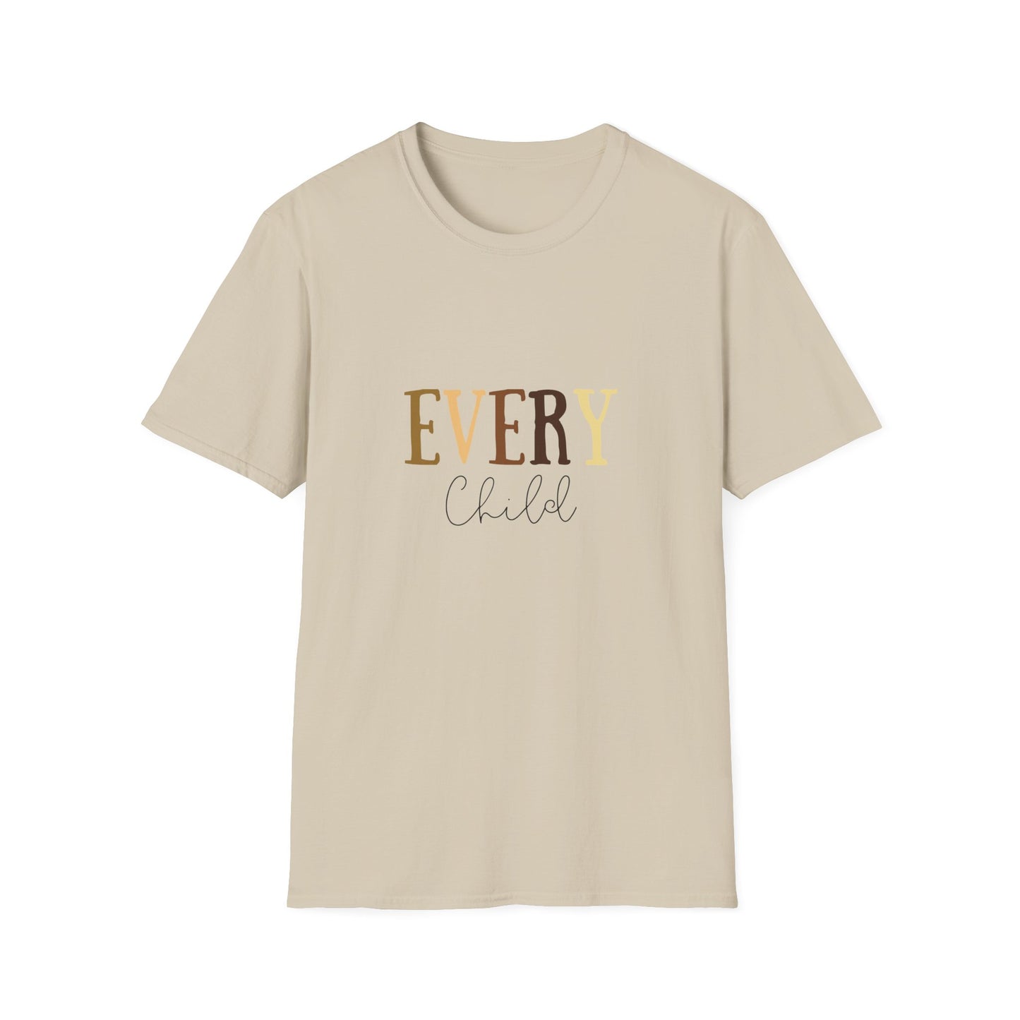 Education Diversity Multicultural Unisex Softstyle T-Shirt