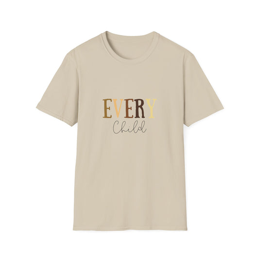 Education Diversity Multicultural Unisex Softstyle T-Shirt