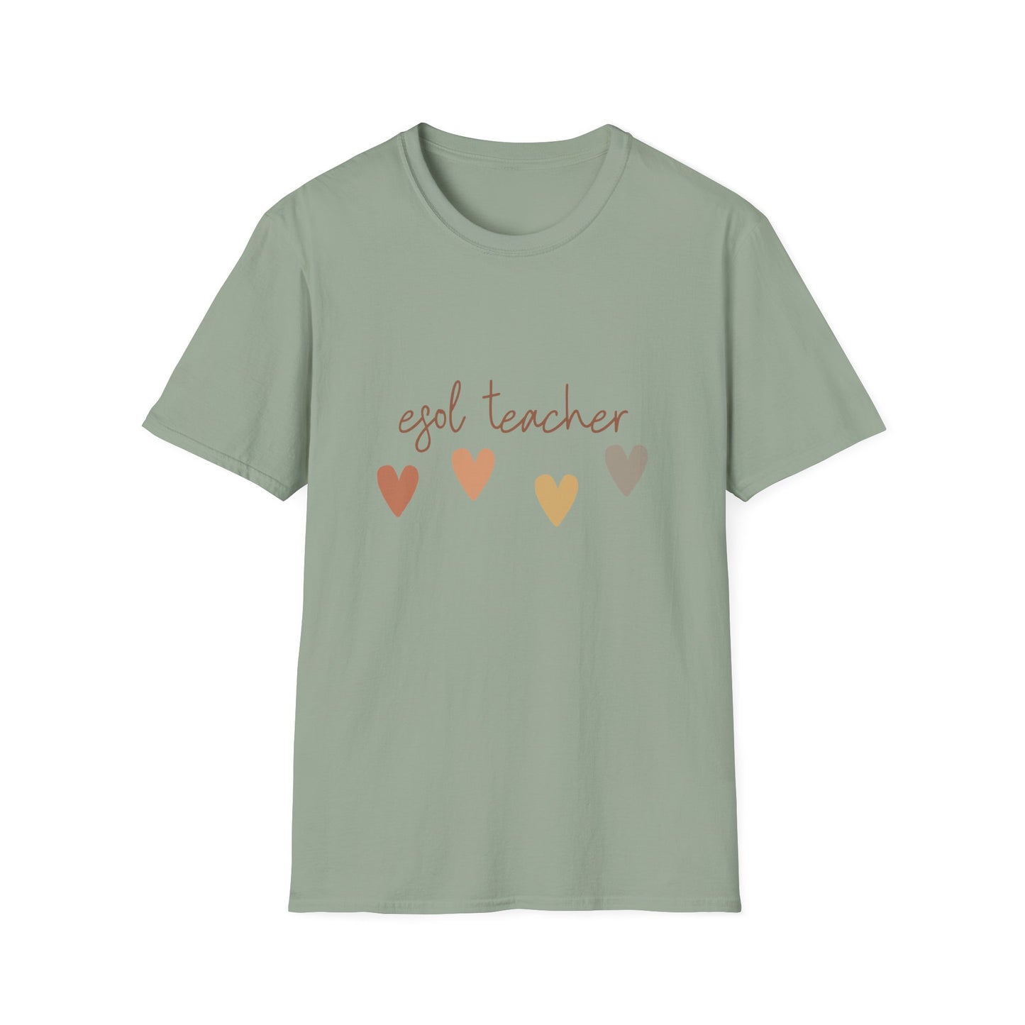 ESOL Teacher Diversity Unisex T-Shirt - Back to School Gift