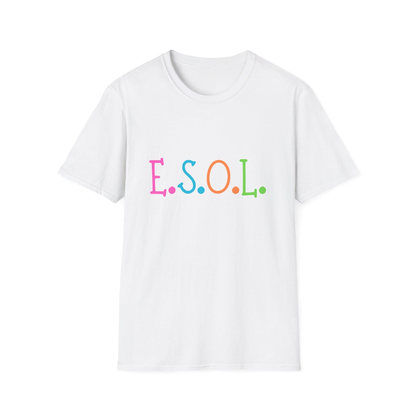 Unisex Softstyle T-Shirt for ESOL Teachers Back to School