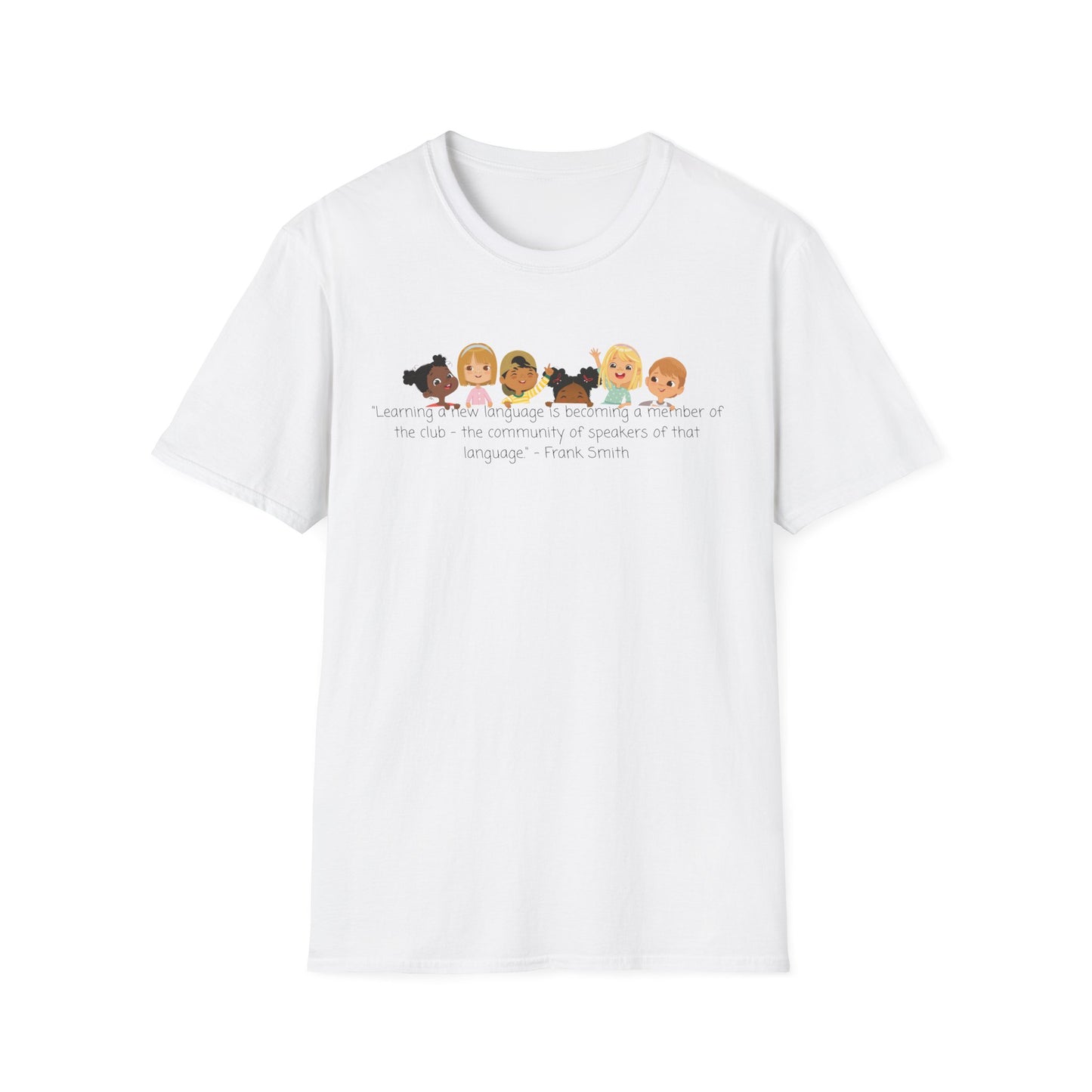 Learning Languages Unisex Softstyle T-Shirt