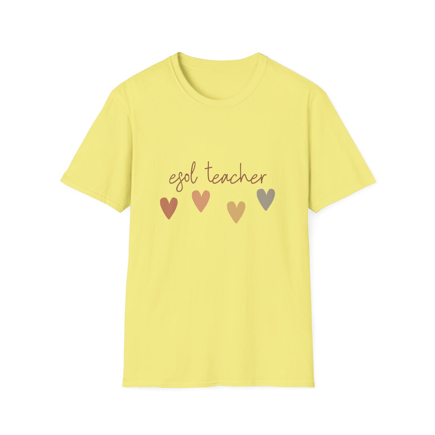 ESOL Teacher Diversity Unisex T-Shirt - Back to School Gift